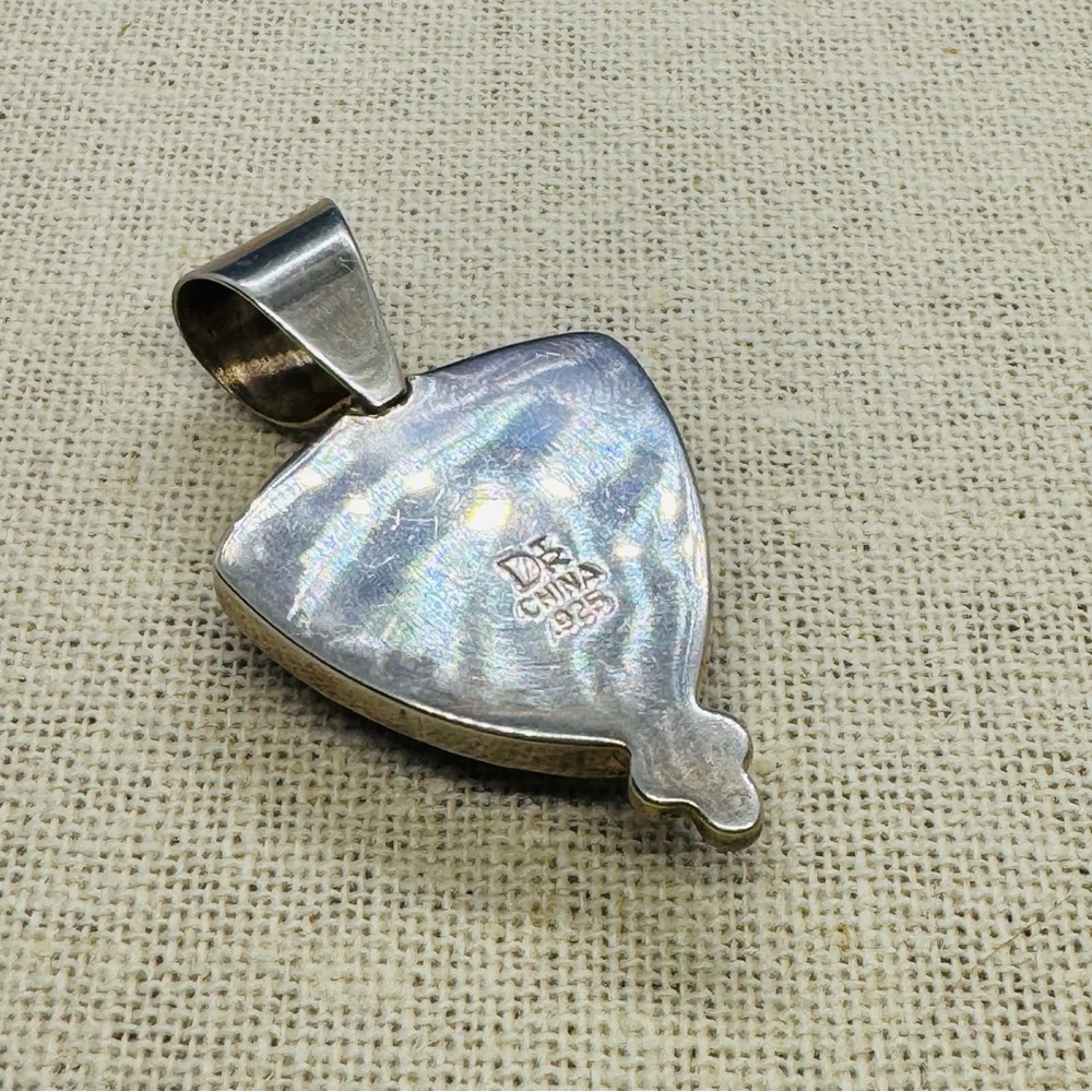 DTR Jay King Sterling Silver Chalcedony Pendant - Picture 4 of 4